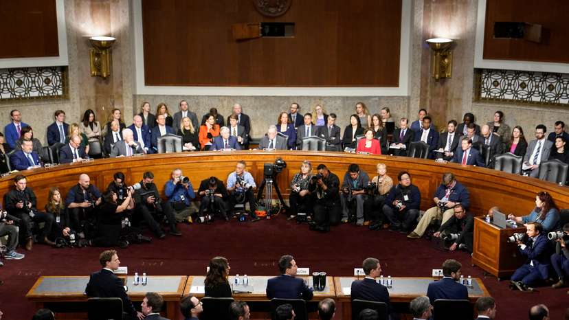 Senate Judiciary Committee hearing on online child sexual exploitation, at the U.S. Capitol in Washington