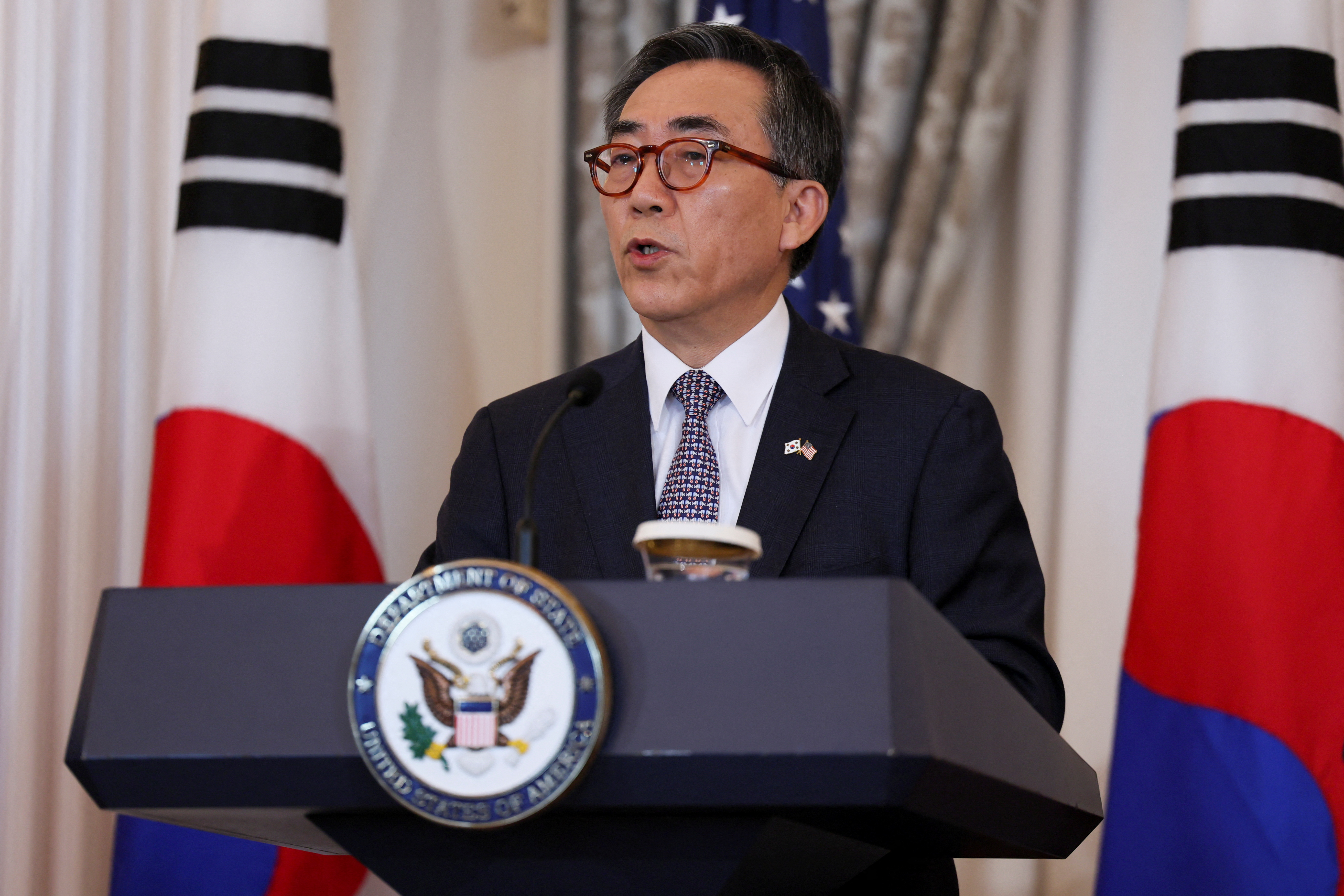 U.S.-South Korea foreign and defense ministerial 2+2 meeting in Washington