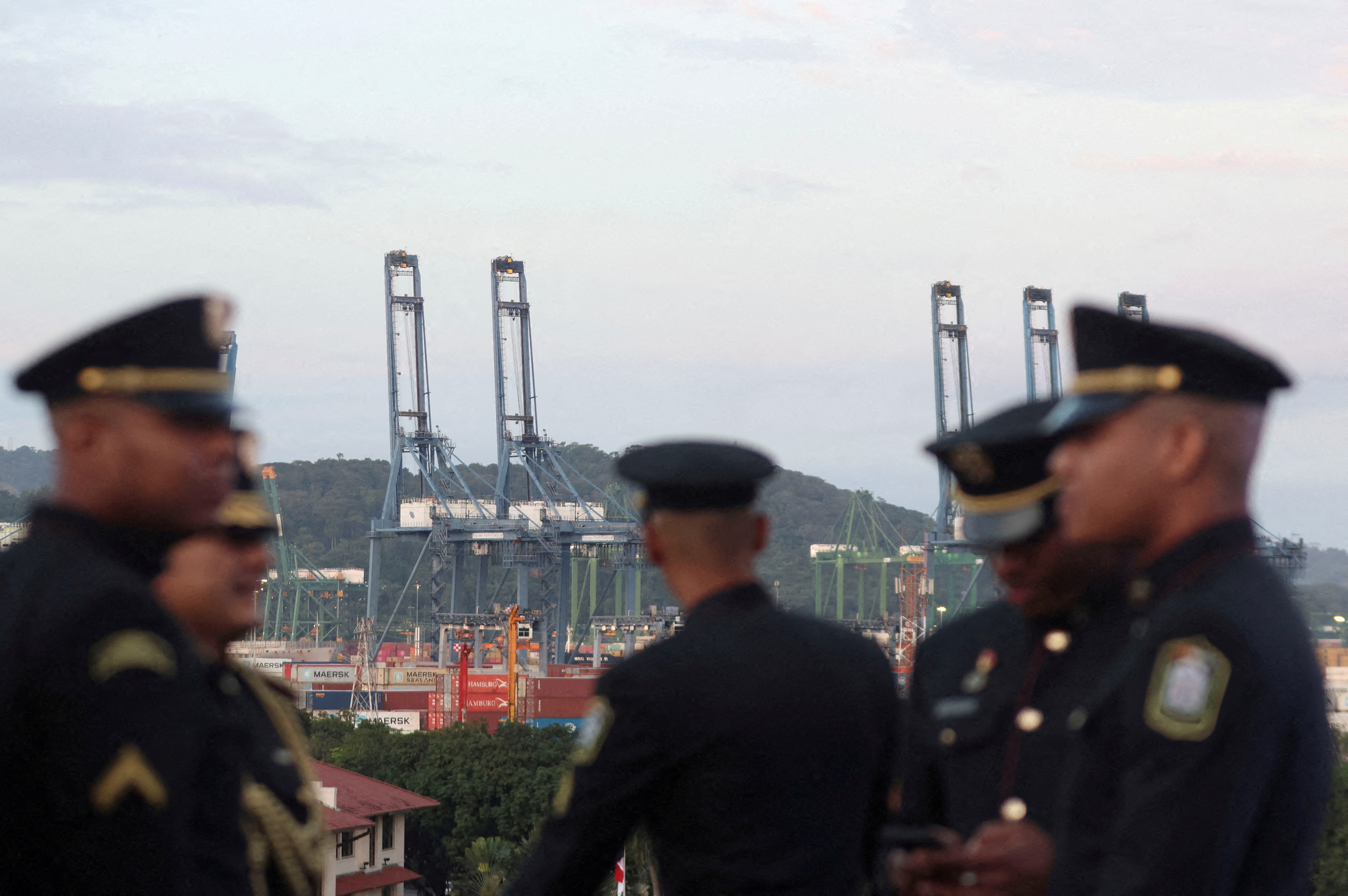 FILE PHOTO: Ceremony to commemorate the 25th anniversary of the day the U.S. ceded control of the Panama Canal to Panama