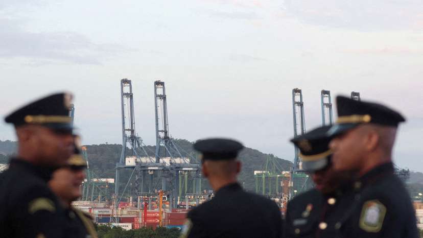 FILE PHOTO: Ceremony to commemorate the 25th anniversary of the day the U.S. ceded control of the Panama Canal to Panama