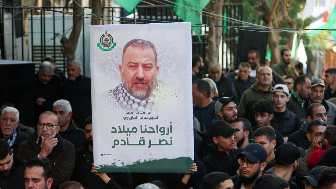 Funeral of Ahmad Hammoud, in Burj al-Shemali