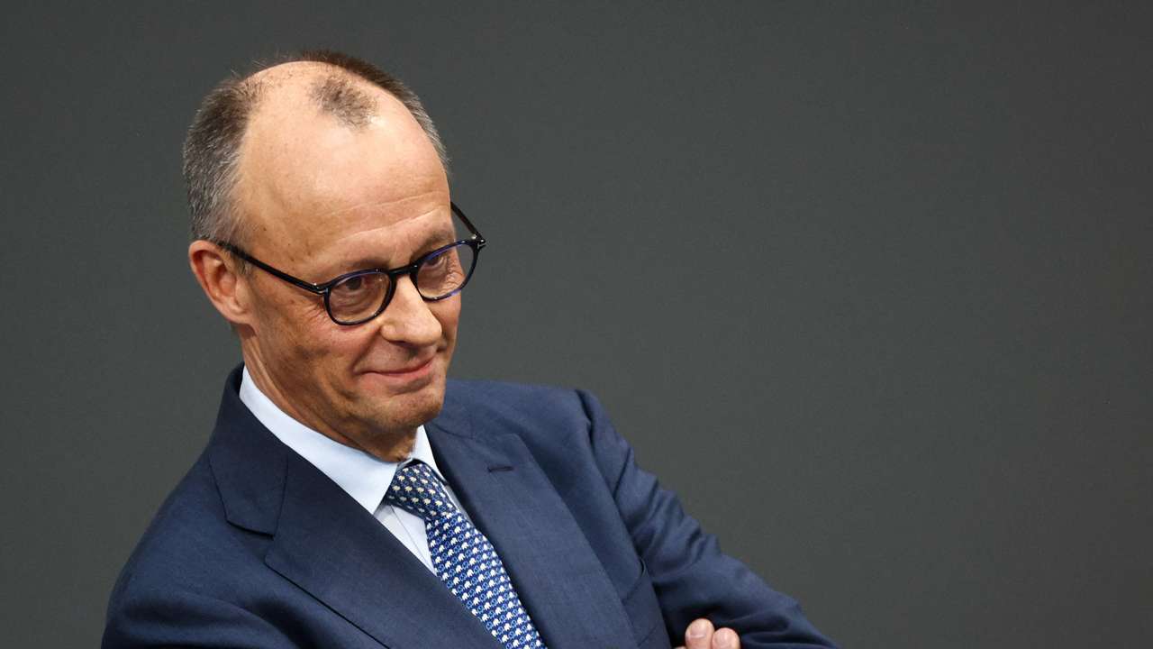 German Chancellor Merz attends plenum session of the Bundestag, in Berlin