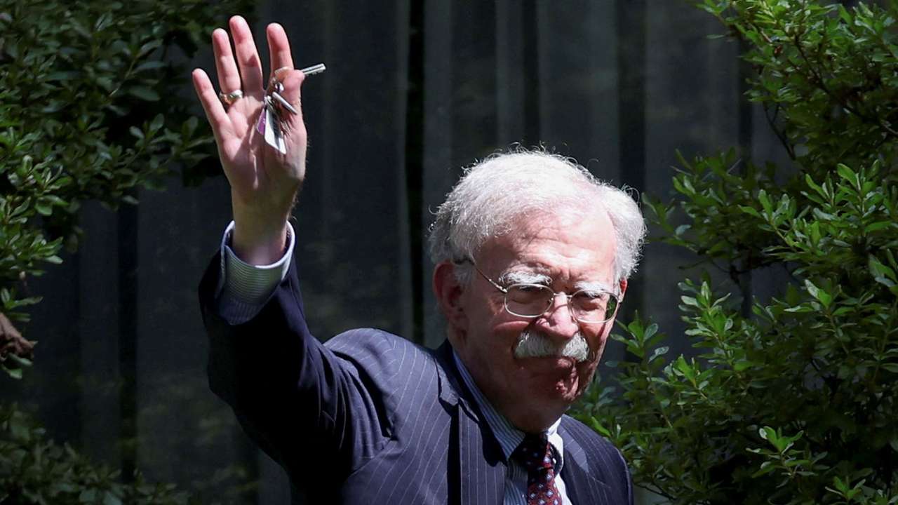 FBI searches the home of former White House national security adviser John Bolton in Bethesda