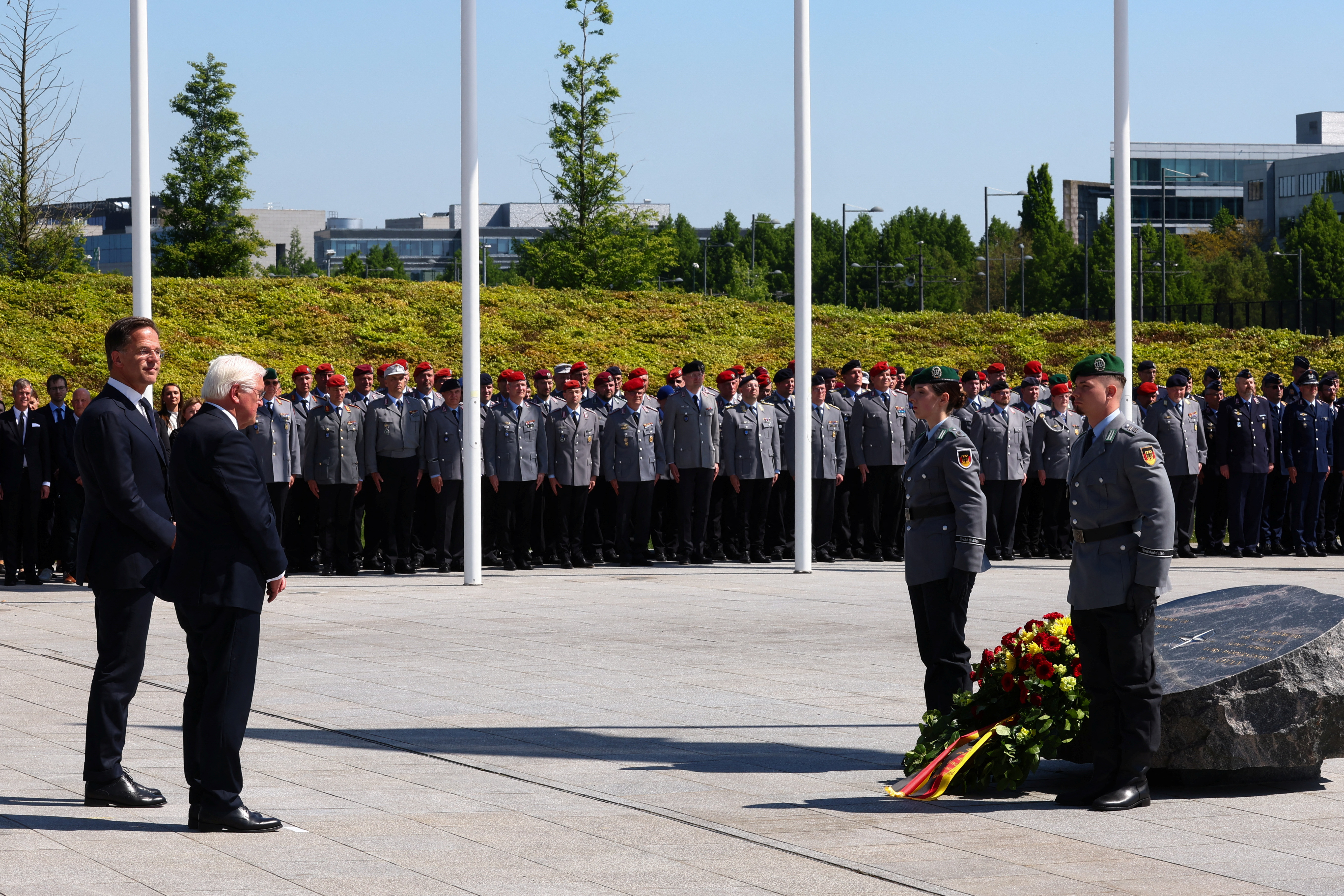70th anniversary of Germany's accession to NATO in Brussels