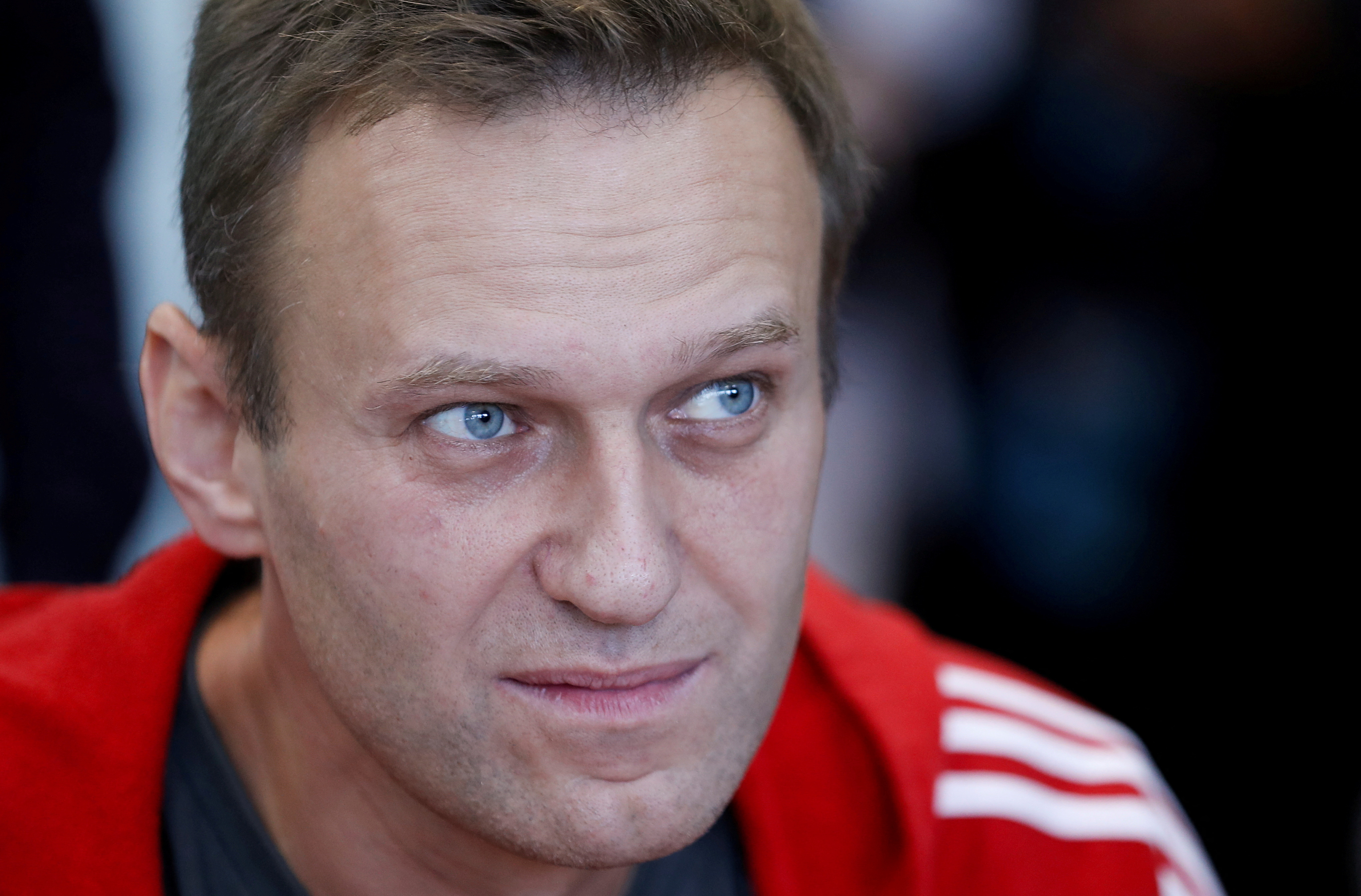 FILE PHOTO: Russian opposition leader Navalny attends a court hearing in Moscow