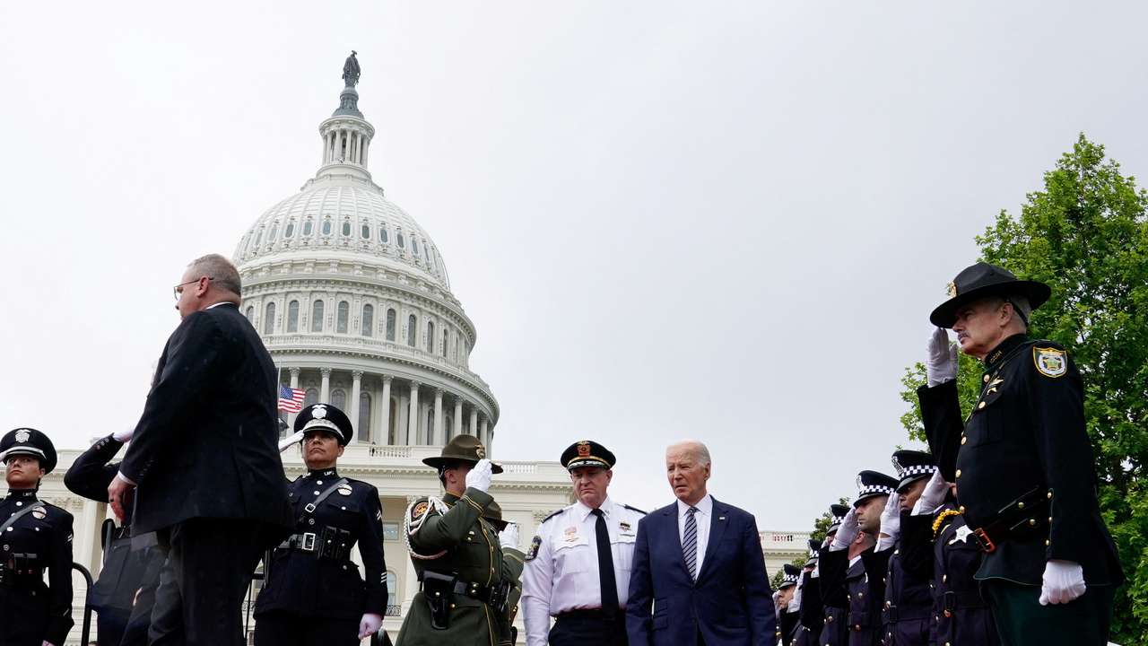 Annual National Peace Officers' Memorial Service at the U.S. Capitol in Washington