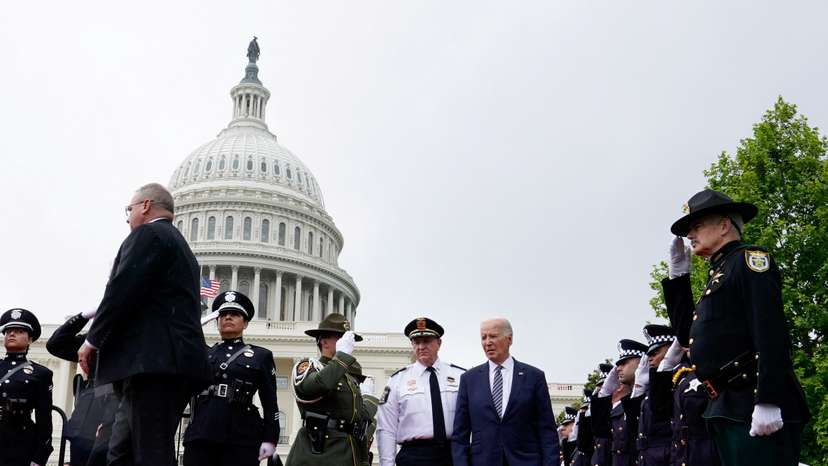 Annual National Peace Officers' Memorial Service at the U.S. Capitol in Washington