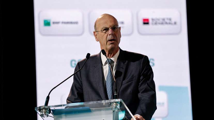 Euronext stock exchange's annual conference in Paris