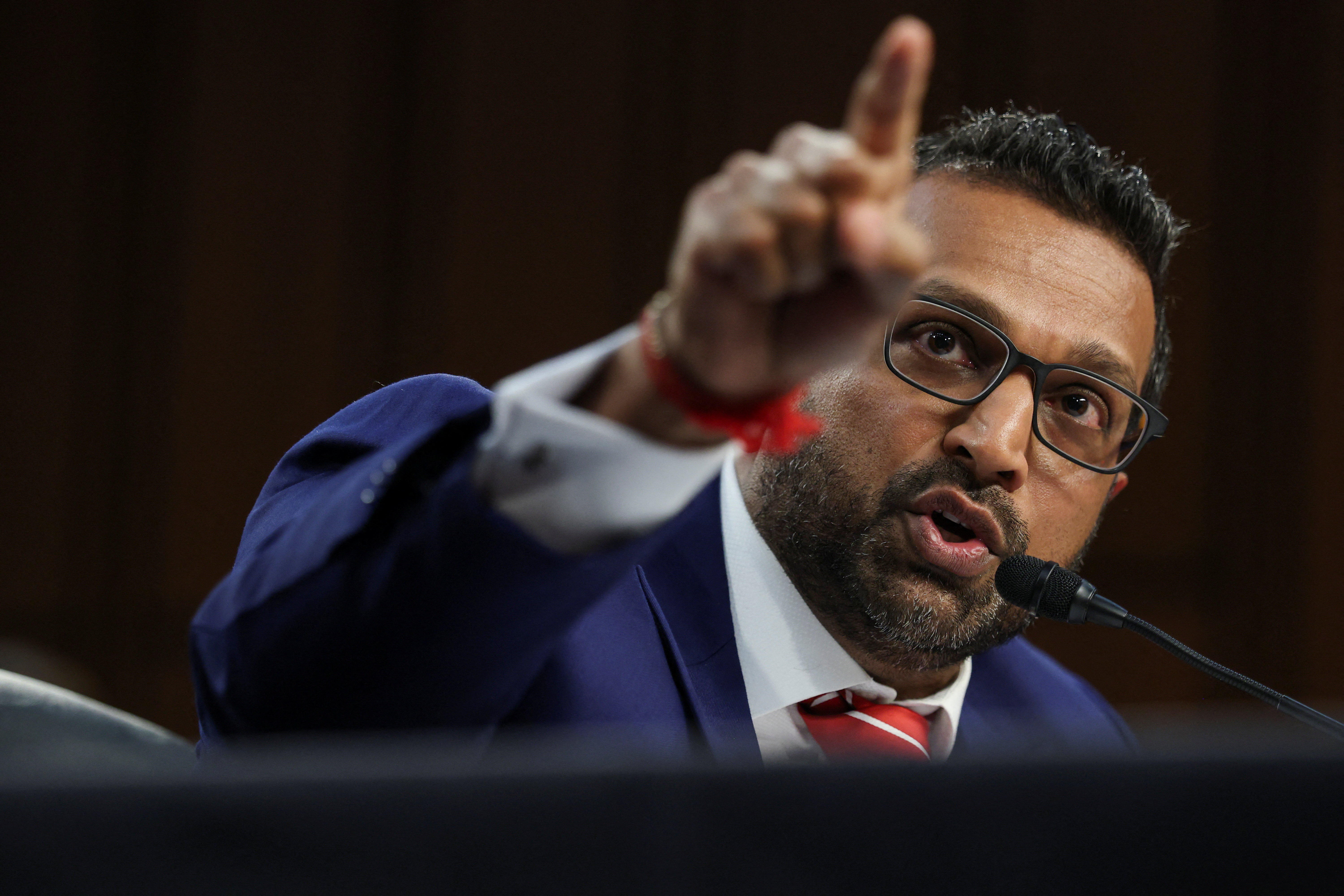 Senate Judiciary Committee hearing on oversight of the Federal Bureau of Investigation, on Capitol Hill in Washington, D.C.
