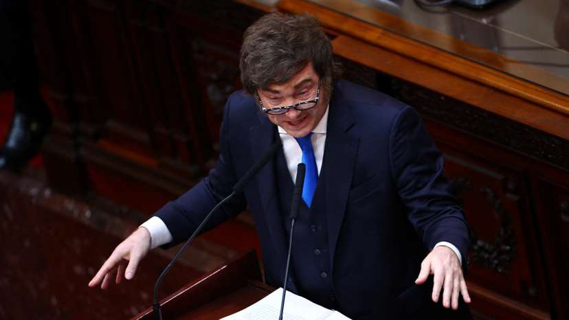 Opening session of the 144th legislative term of Congress at the National Congress building in Buenos Aires, in Buenos Aires