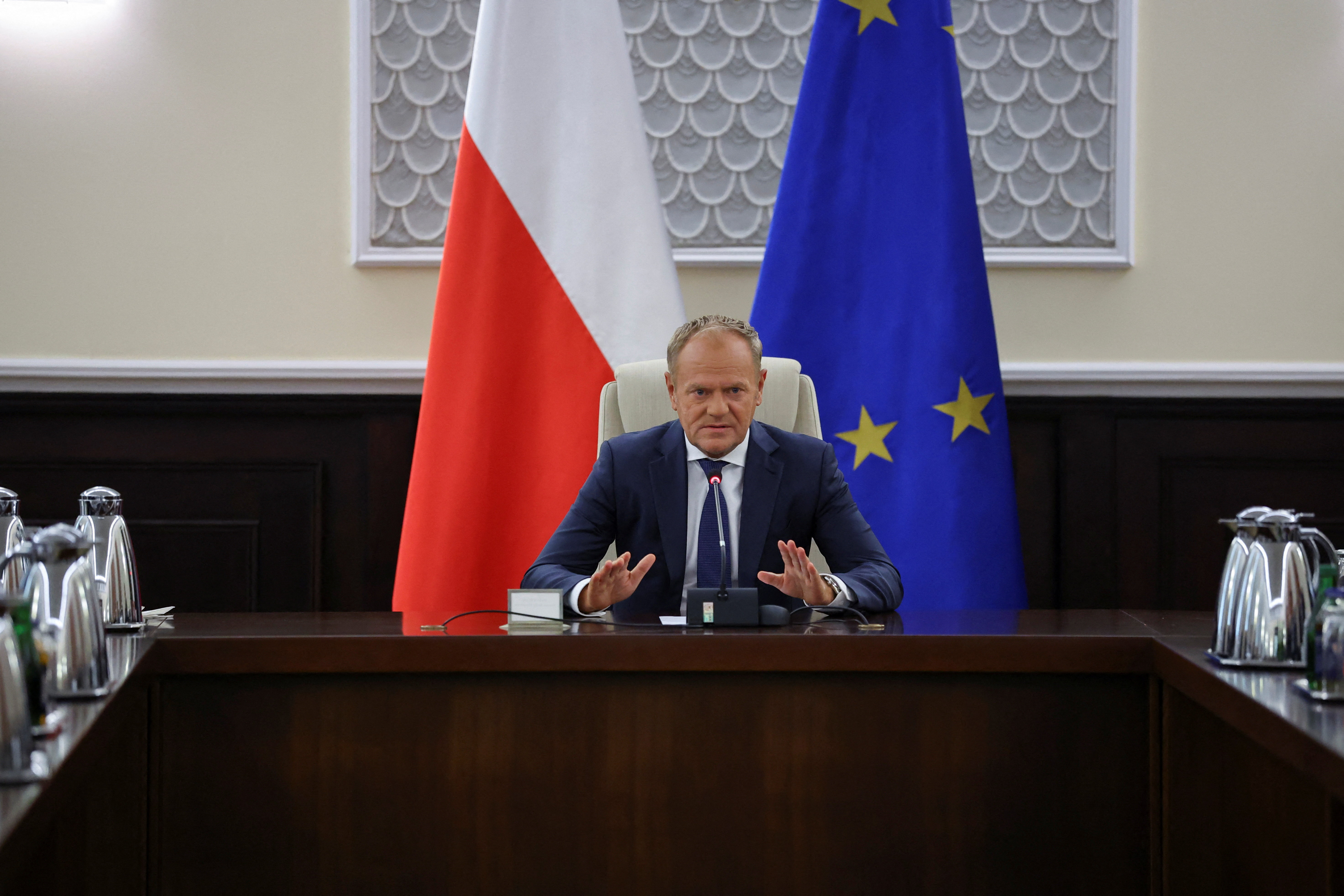 Poland is ready to react to attacks, provocations, says PM Tusk