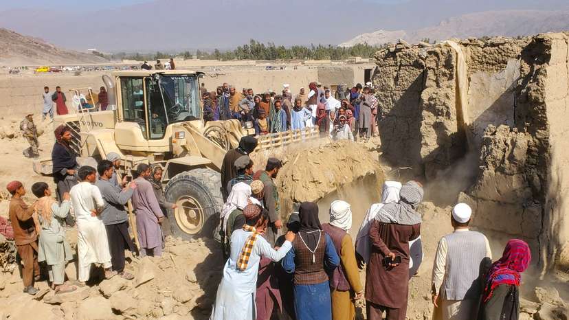Aftermath of the Pakistani airstrikes in Bihsud district, Nangarhar province