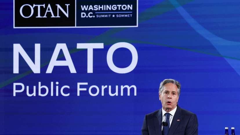 NATO's 75th anniversary summit, in Washington