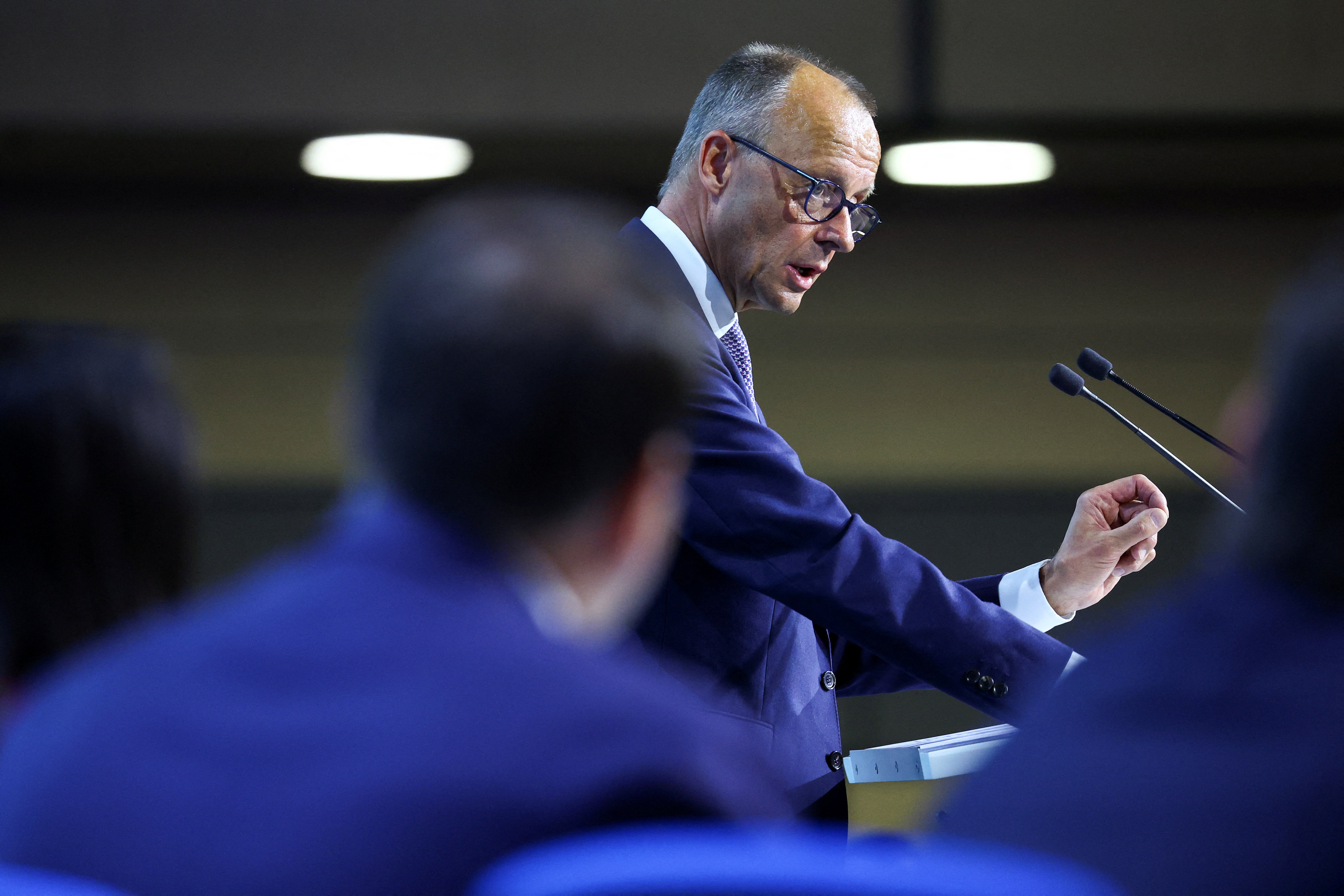 North-Rhine Westphalia CDU party convention in Bonn