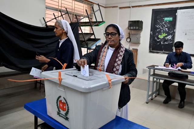 National election in Dhaka