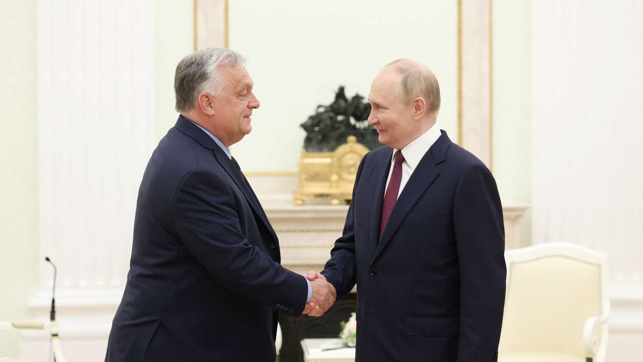 Hungary's Prime Minister Orban visits Russia