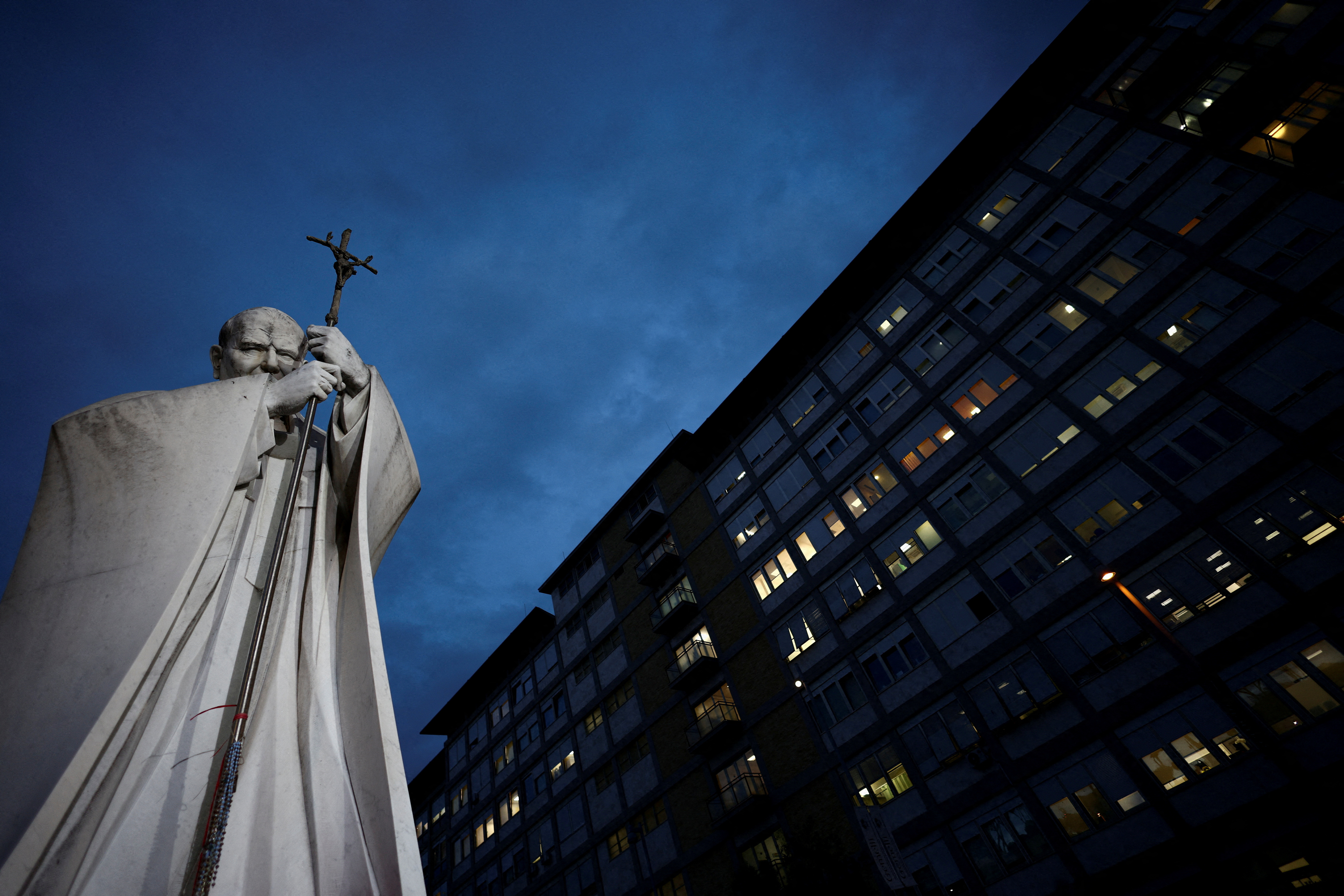 Pope Francis continues treatment at Gemelli Hospital in Rome