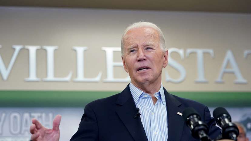 U.S. President Joe Biden visits the southern border city of Brownsville, Texas