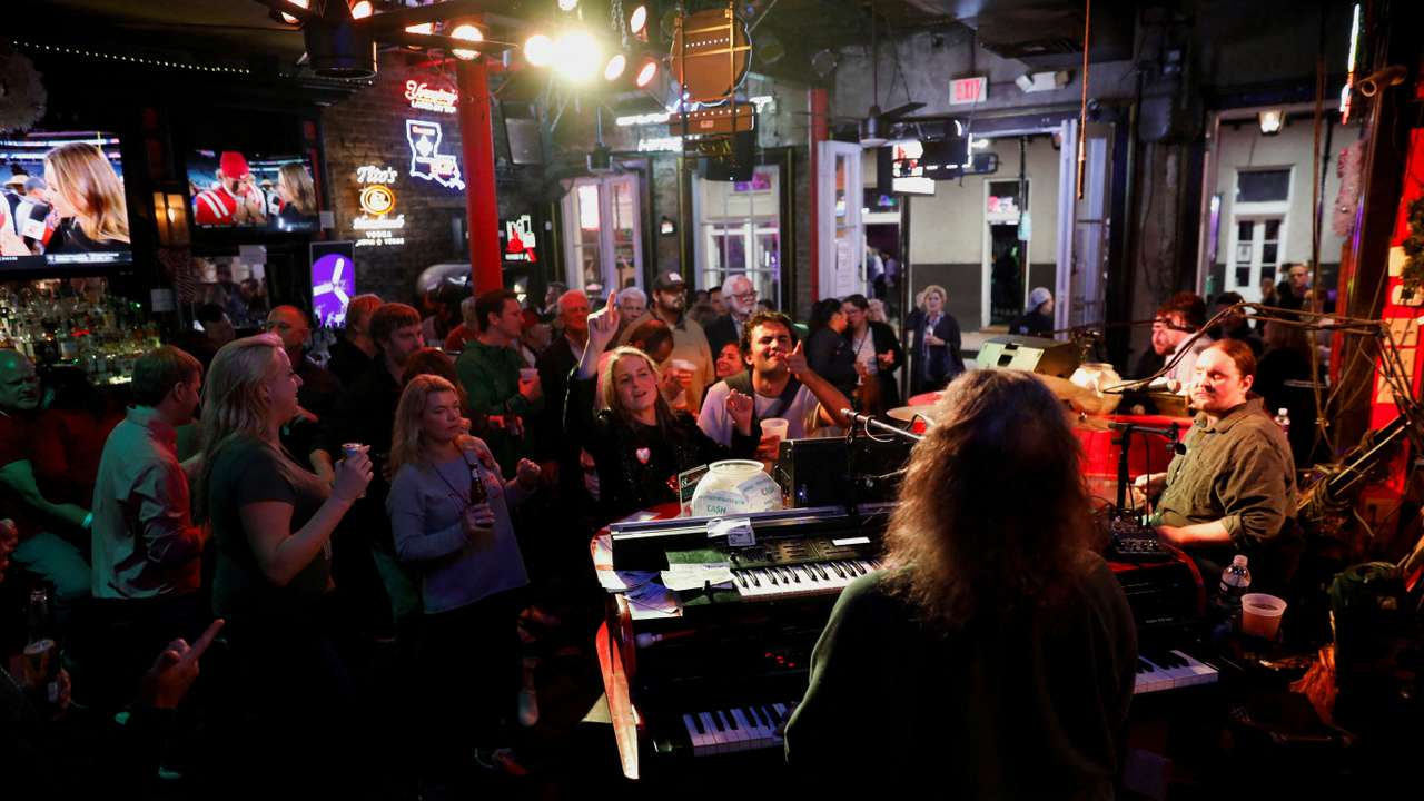FILE PHOTO: Driver crashes into crowd celebrating New Year's Day in New Orleans