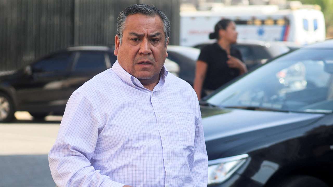 FILE PHOTO: Peru's PM Adrianzen is shown in Lima