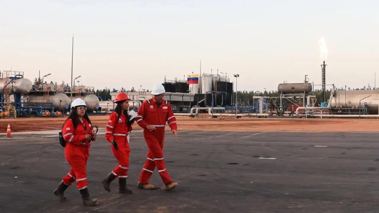 Instalações da Petroindependencia, no Orinoco.