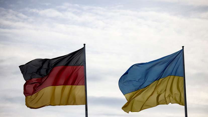 Ukraine's President Volodymyr Zelenskiy visits Berlin