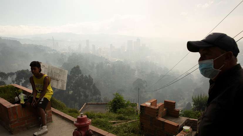 District government declares air quality emergency due to forest fires in Bogota