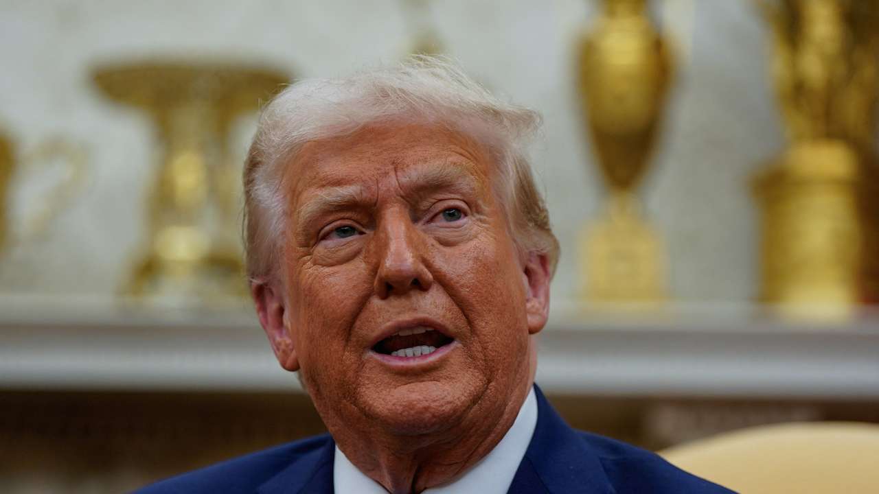 U.S. President Trump meets Israeli PM Netanyahu in Washington