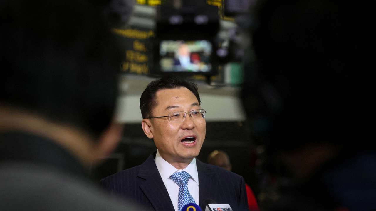 Xie Feng, China's new ambassador to the U.S., arrives at JFK airport in New York