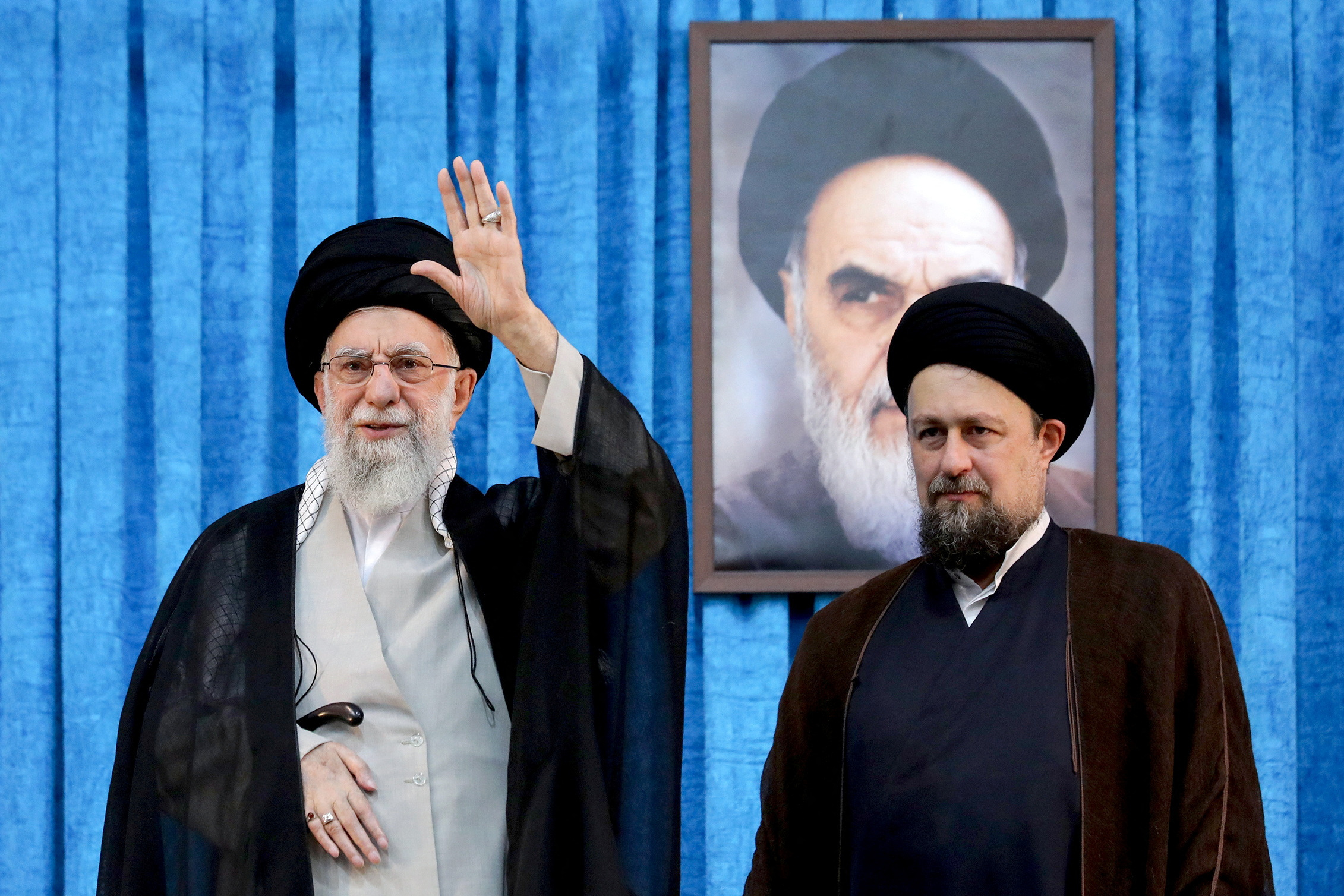FILE PHOTO: 36th anniversary of the death of the leader of Iran's 1979 Islamic Revolution, Ayatollah Ruhollah Khomeini, at Khomeini's shrine in southern Tehran