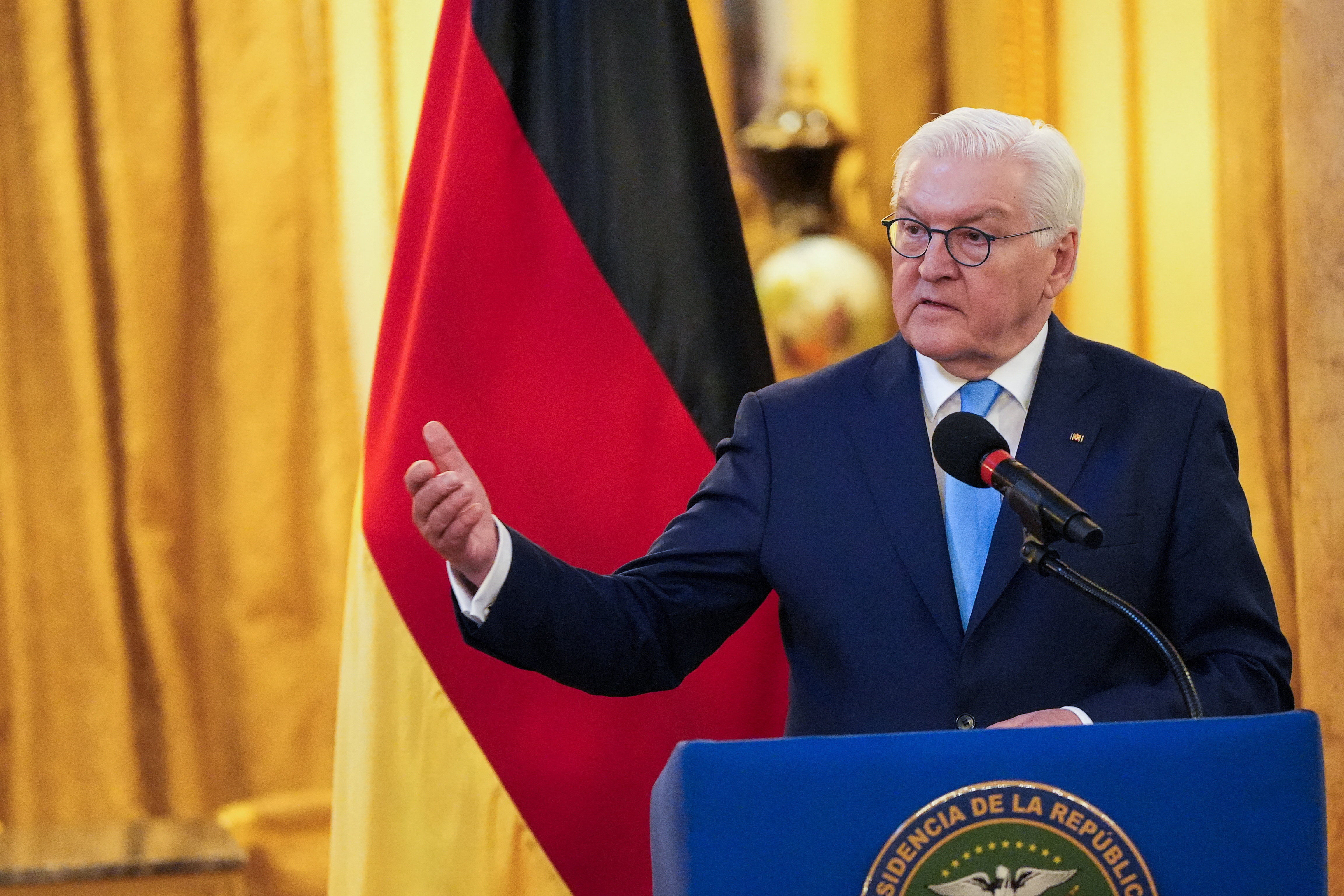 German President Frank-Walter Steinmeier visits Panama