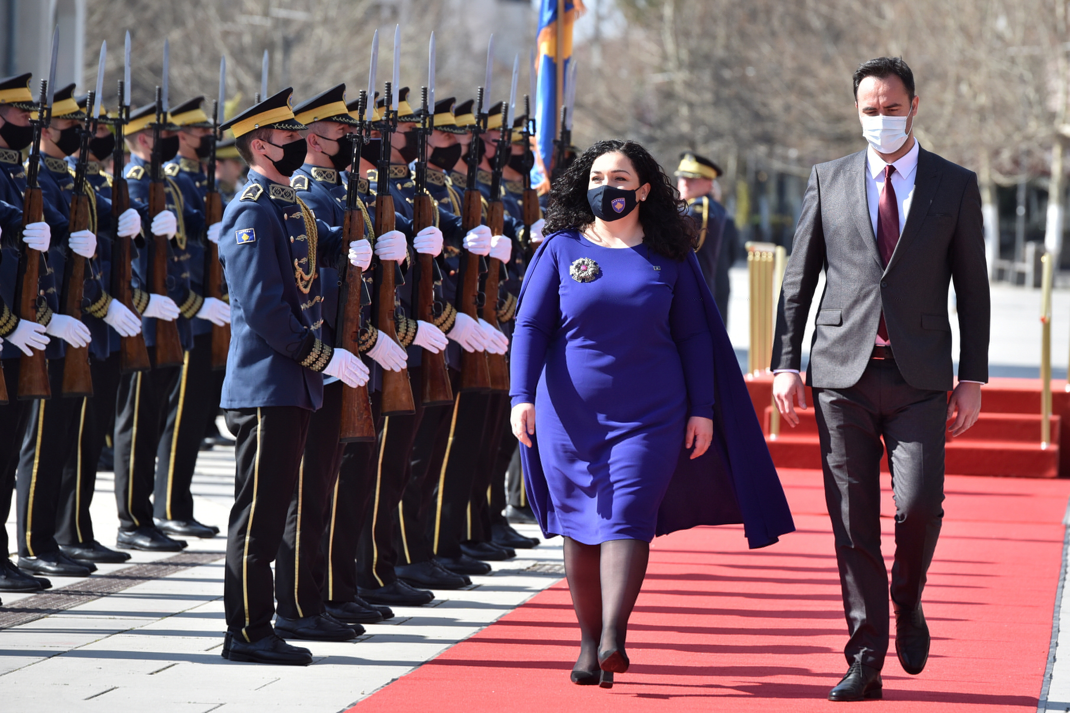 Swearing in ceremony of Kosovo newly elected President Vjosa Osmani