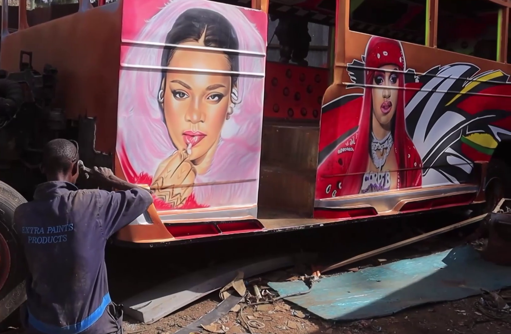 Culture on wheels - Nairobi’s matatu buses tu