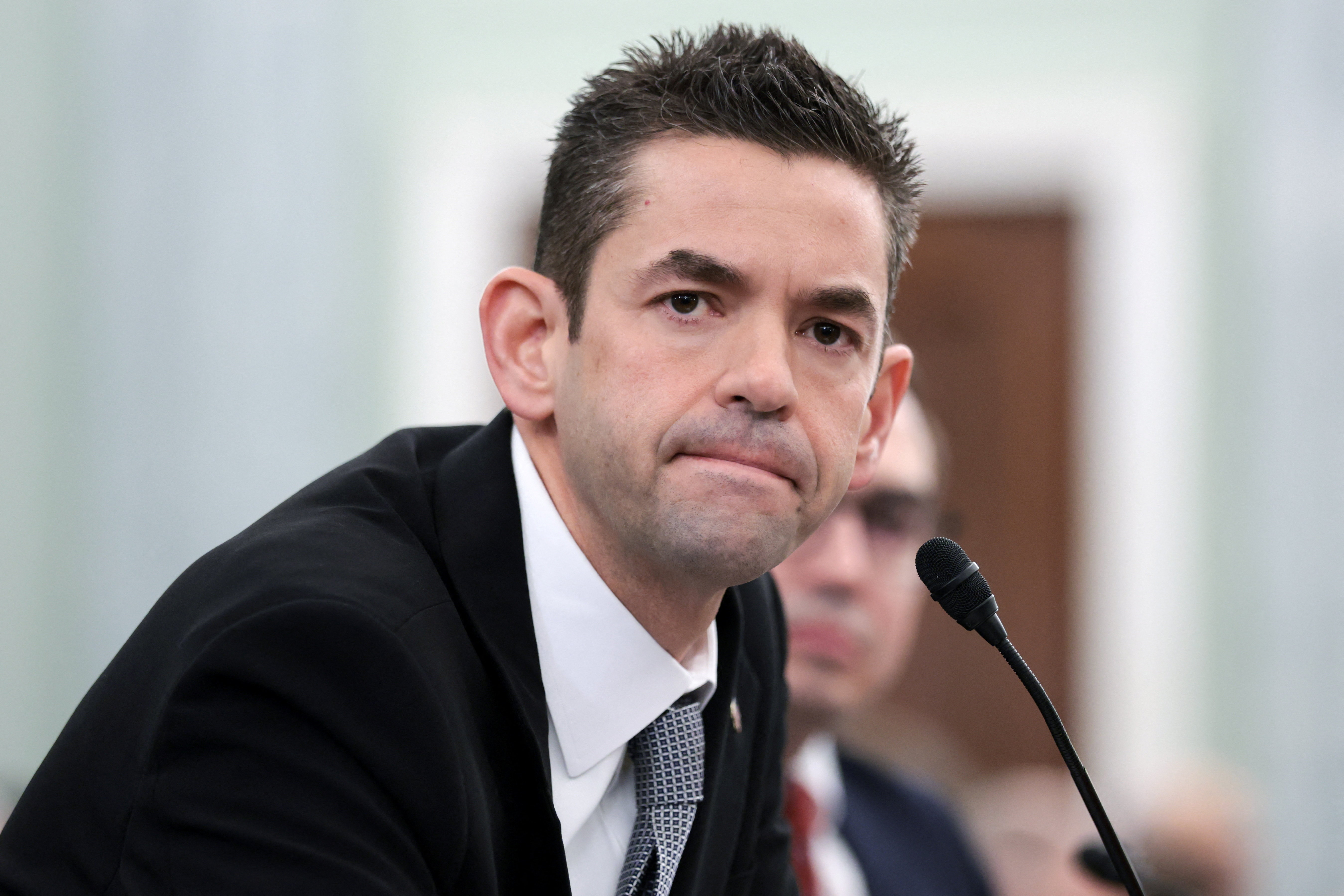 NASA administrator nominee Isaacman testifies during a Senate Commerce hearing on Capitol Hill in Washington