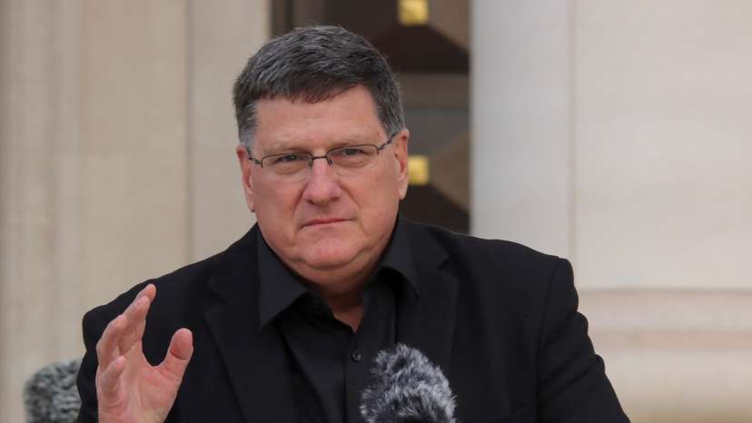 U.S. military analyst Scott Ritter attends ceremony in Russia's Chechnya