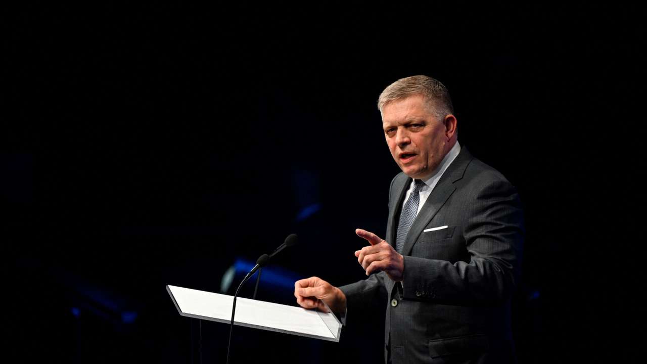 FILE PHOTO: Slovakia's PM Fico marks the anniversary of his attempted assassination, in Handlova
