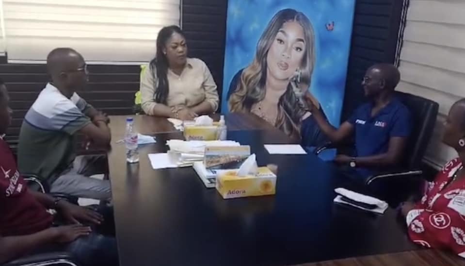 Kroma and Nebo at her office