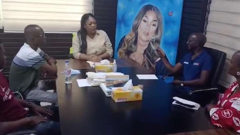 Kroma and Nebo at her office