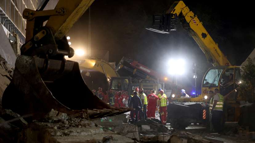 FILE PHOTO: Railway station roof collapsed in Novi Sad