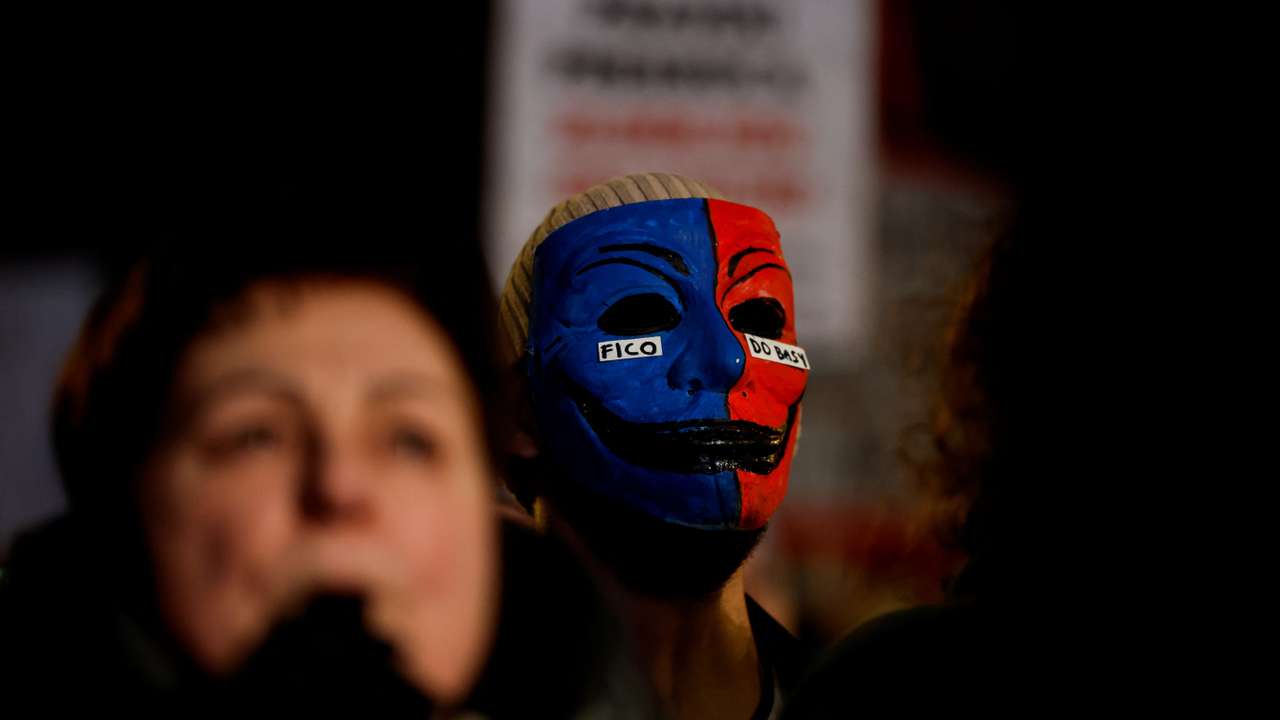 Anti-government protest in Bratislava