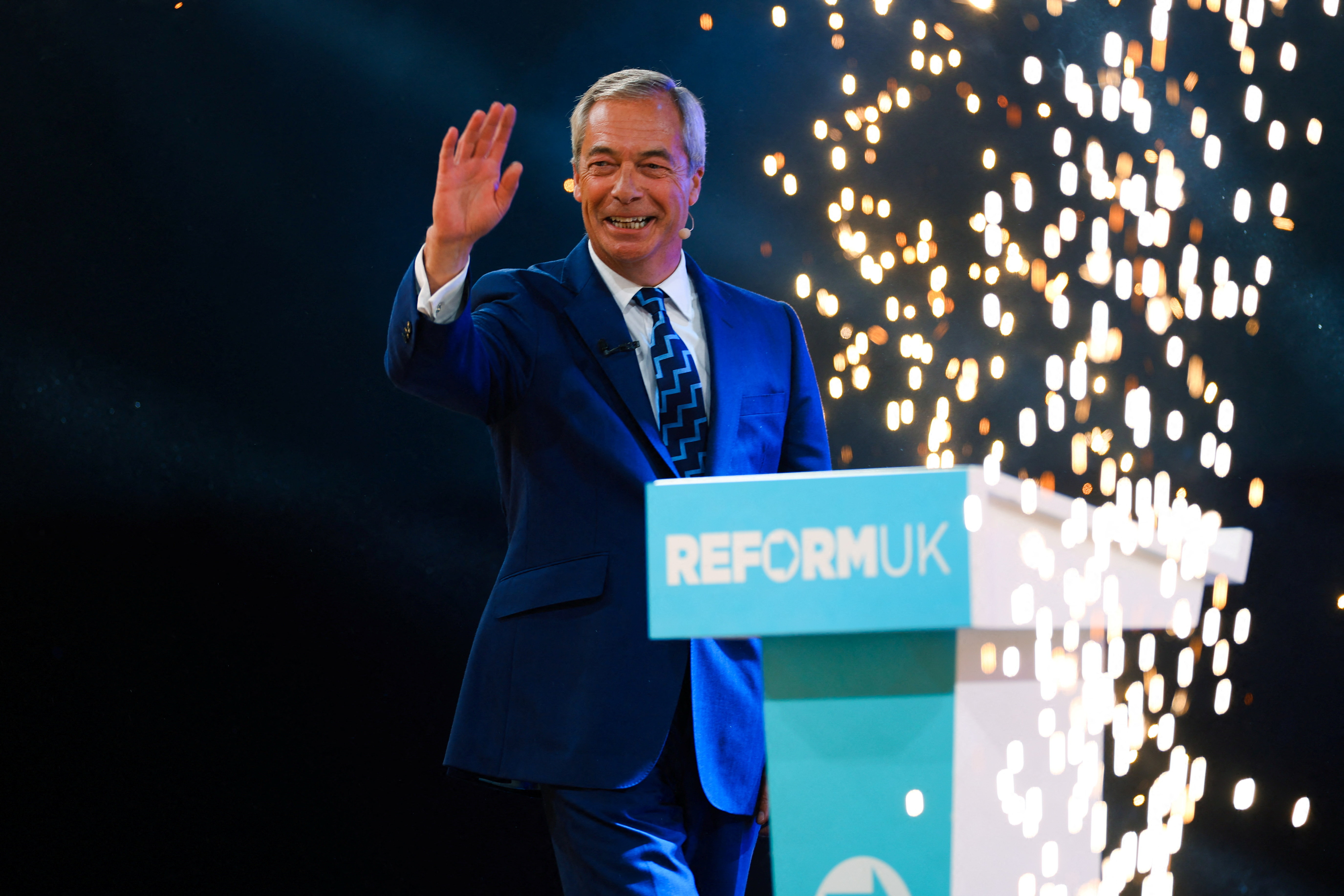 Britain's Reform UK Party national conference in Birmingham