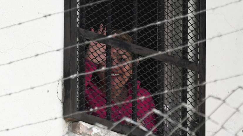 Bolivia's former president Jeanine Anez is released from prison following a Supreme Court order, in La Paz