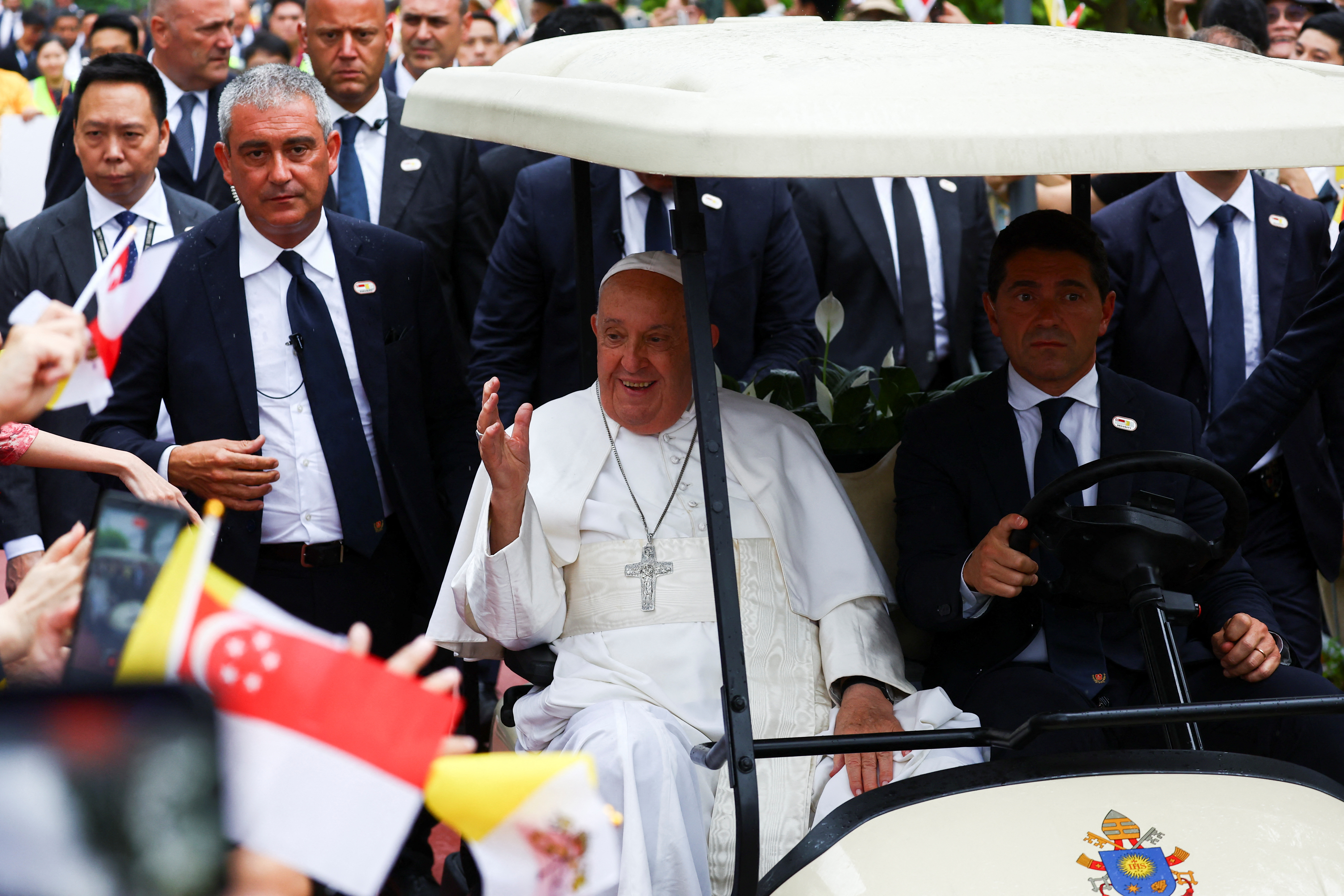 Pope Francis visits Singapore