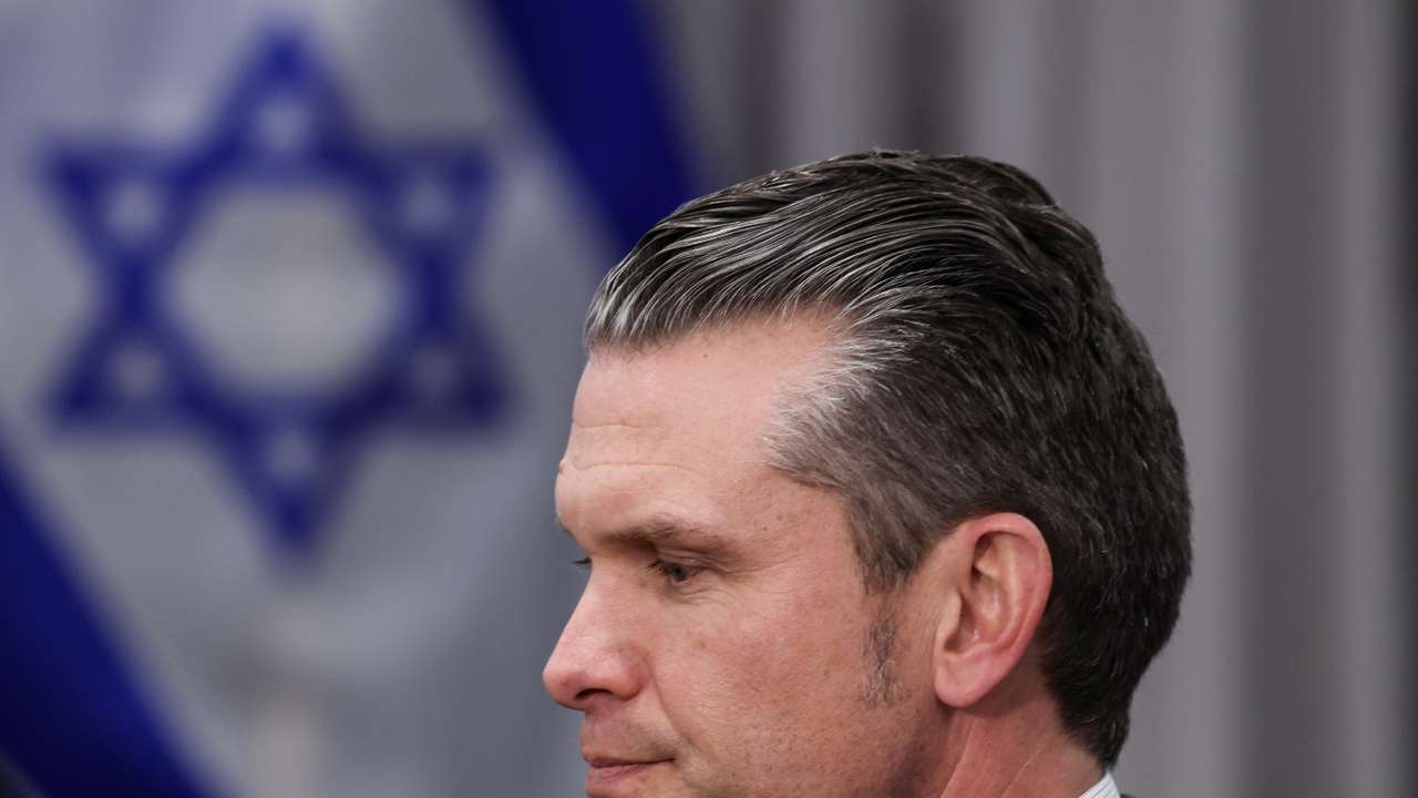 U.S. Secretary of Defense Hegseth meets with Israeli PM Netanyahu at the Pentagon, in Washington