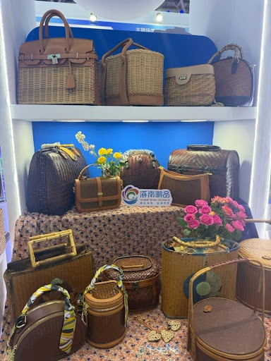 Locally designed bags in Shenzen