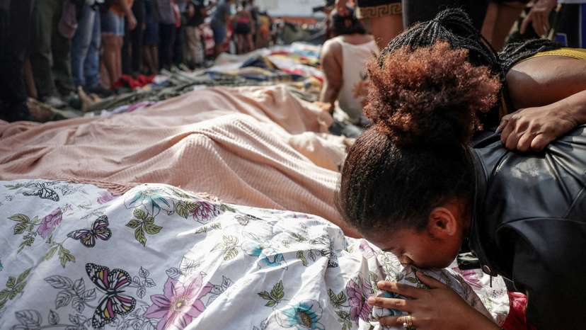 A picture and its story: Capturing the scale of Rio's deadly police raids