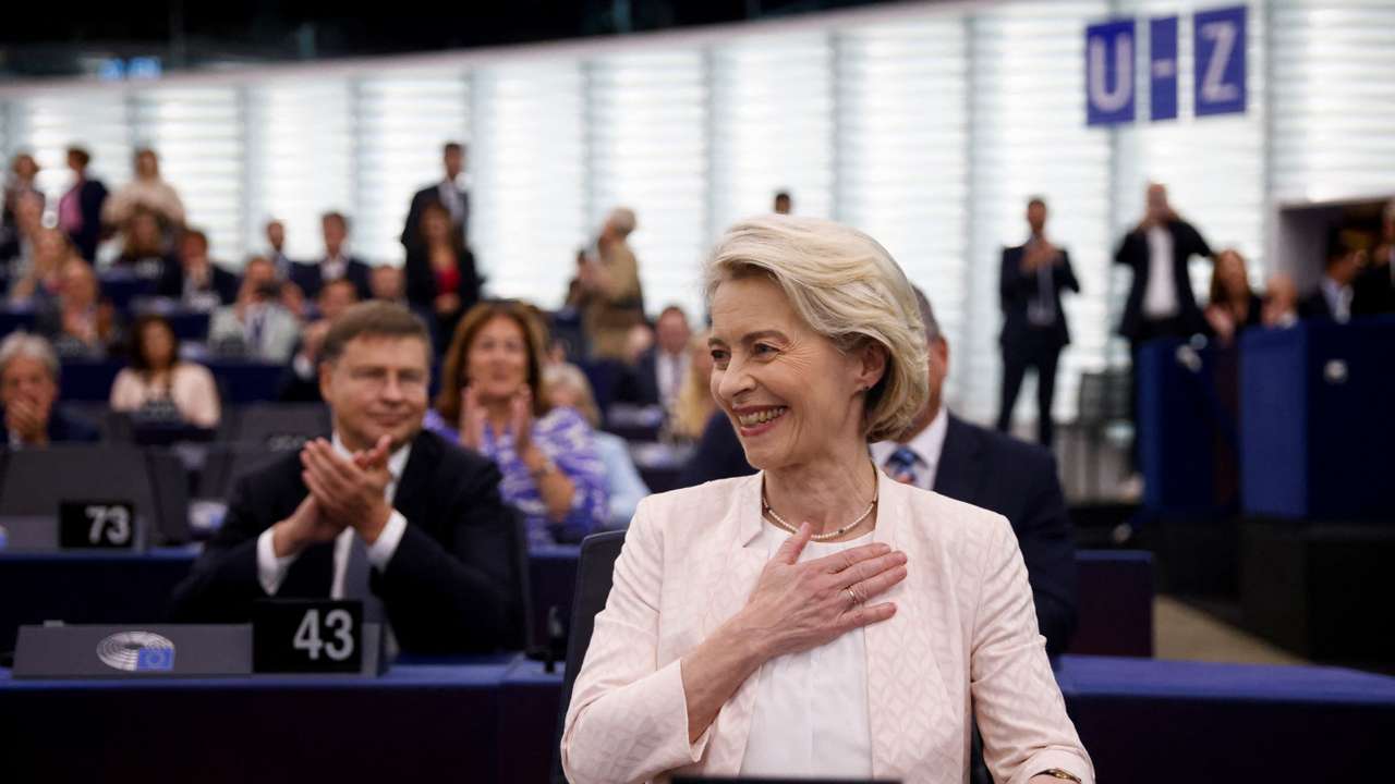 Ursula von der Leyen chosen President of the European Commission for a second term