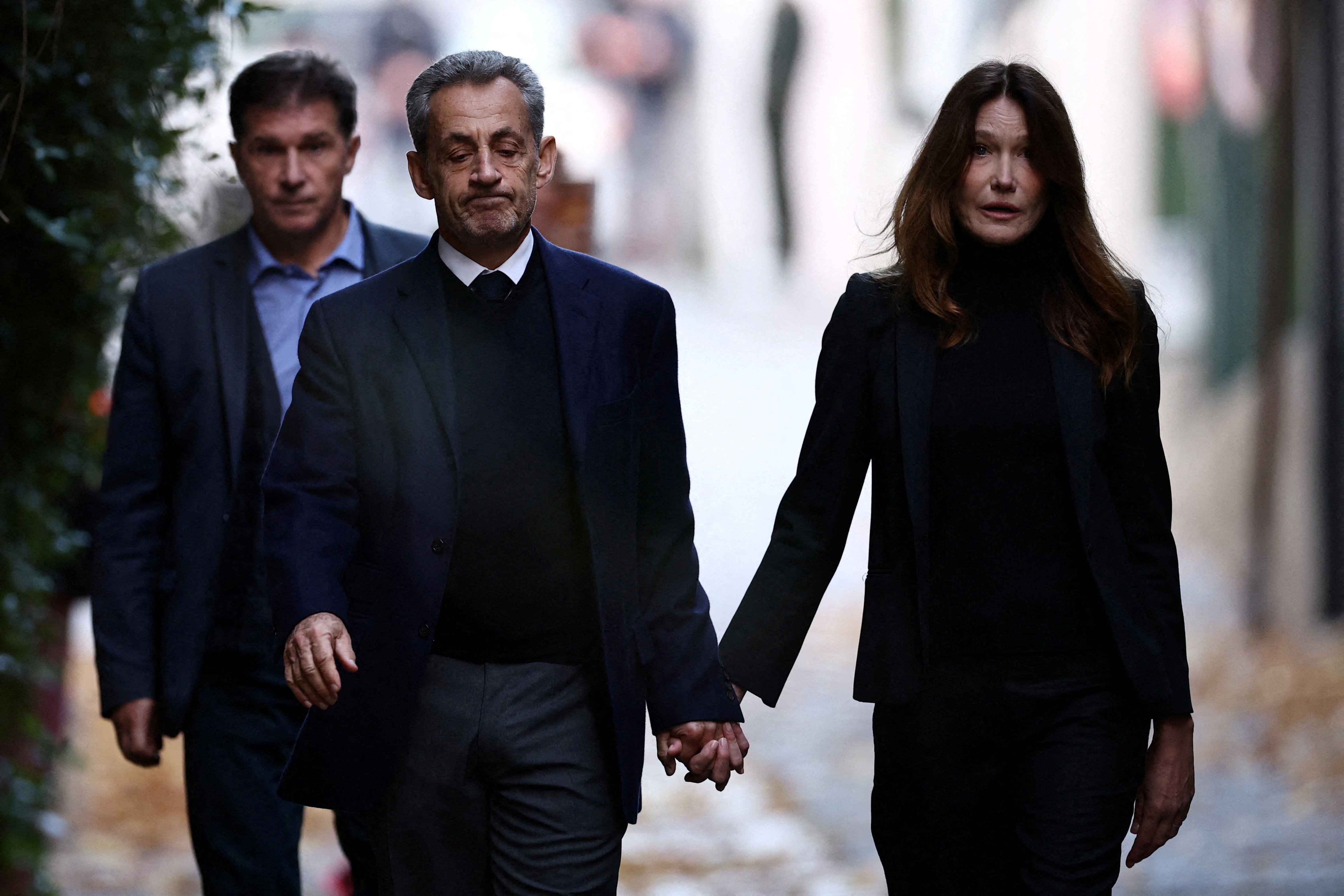 Former French President Sarkozy goes to jail to begin five-year sentence