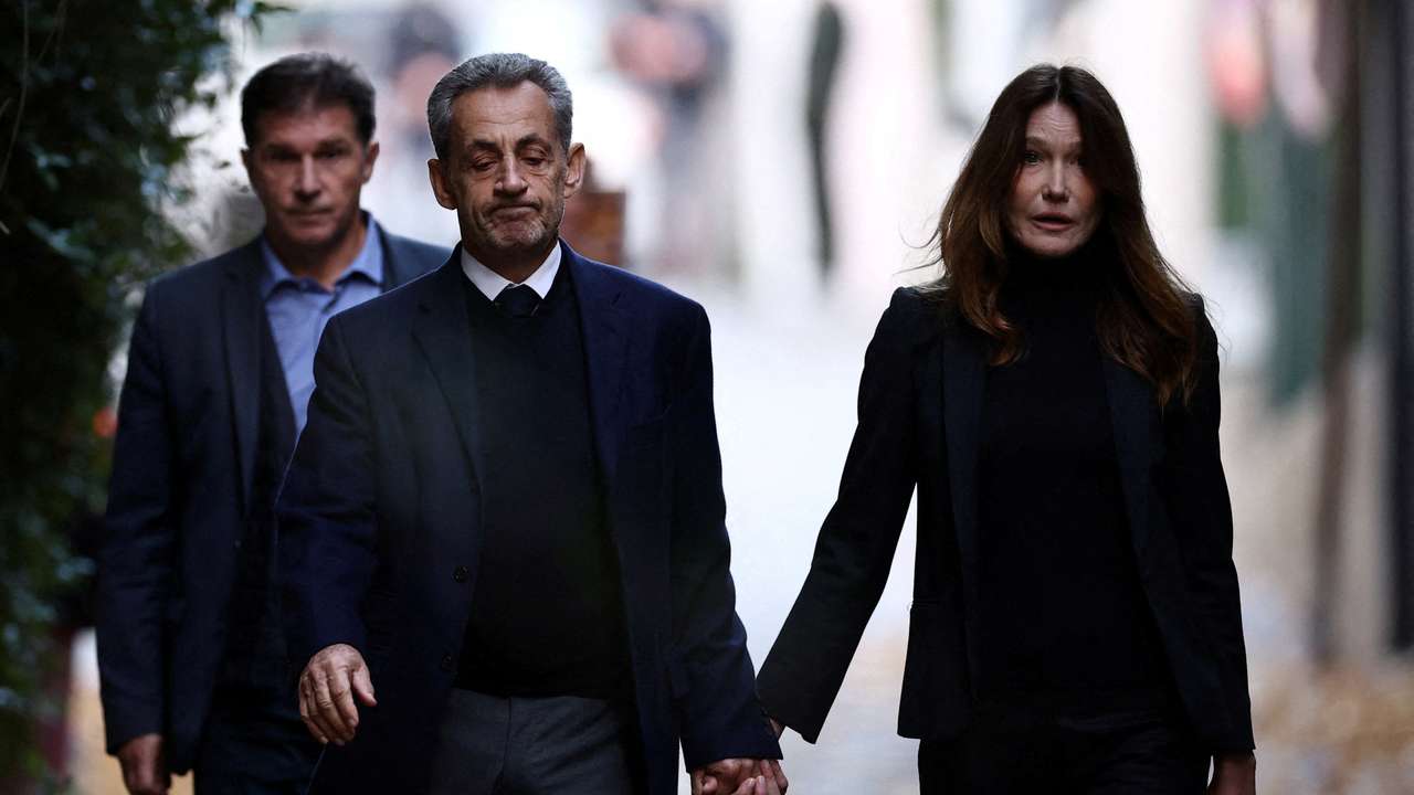 Former French President Sarkozy goes to jail to begin five-year sentence