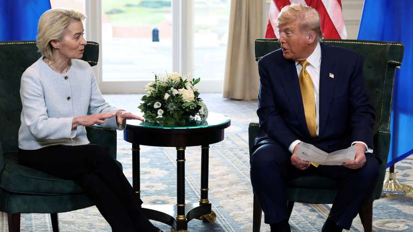FILE PHOTO: U.S. President Trump visits Scotland